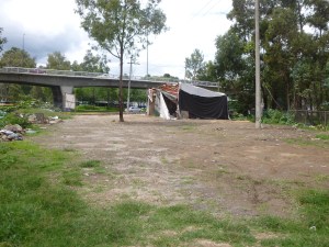 Asentamientos irregulares en canal de chalco