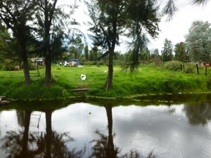 Asentamientos irregulares en Cuemanco